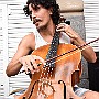 Gabriel.  Jaime Granda: Bandoneon. Gabriel Valente: Cello. Ramiro Quiroga: Violin. : Fotos San Telmo 23 22 Ene 2017