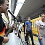 I Saw Him Standing There.  Axel Bernhard: Vocal and Guitar. : Fotos Subte 14 2 Dic 2016