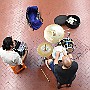 Root Music.  Jaime Granda: Bandoneon. Ian Rivello: Drums. : Fotos Subte 22 16 Dic 2016