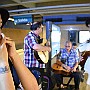 A Handful of Blues at Terminal Station.  Cristian David Triviño: Harp. : Fotos Subte 25 20 Dic 2016