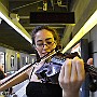 Lilibeth.  Lilibeth Vera Echegaray: Violin. : Fotos Subte 44 31 Ene 2017